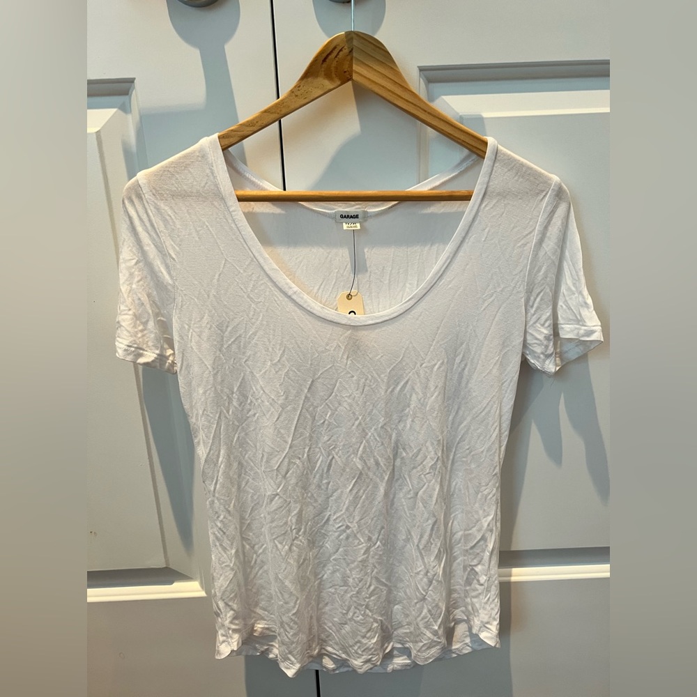 Garage Scoop Neck Relaxed Tee